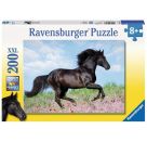 Ravensburger 12803 Puzzle Schwarzer Hengst 200 Teile XXL