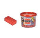 Blox 40 rote 8er Steine in Dose