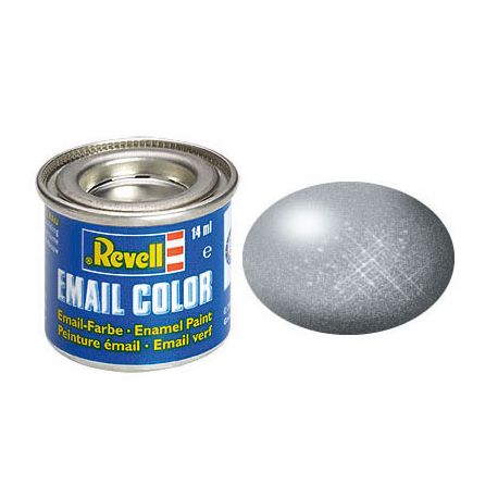 eisen, metallic 14 ml-Dose, Revell Modellbau-Farbe auf Kunstharzbasis
