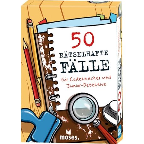 50 rätselhafte Fälle für Codeknacker und Junior-Detektive
