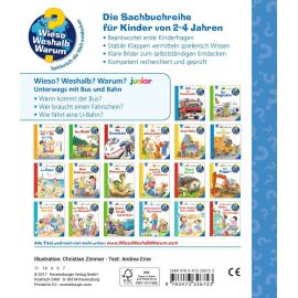 Wieso? Weshalb? Warum? junior, Band 63: Unterwegs mit Bus und Bahn