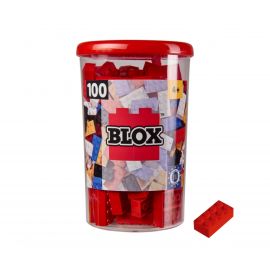 Blox 100 rote 8er Steine in Dose
