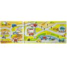 ministeps: Wer fährt wohin? Mein großes Spielbuch mit 22 Magneten: Magnetbuch ab 2 Jahren, Kinderbuch, Pappbilderbuch
