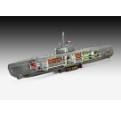 Deutsches U-Boot Typ XXI mit Interieur, Revell Modellbausatz