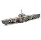 Deutsches U-Boot Typ XXI mit Interieur, Revell Modellbausatz