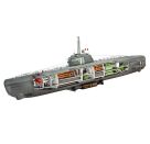 Deutsches U-Boot Typ XXI mit Interieur, Revell Modellbausatz