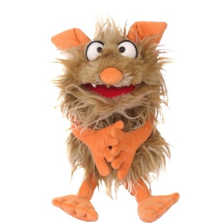 Handpuppe Monster Flausi, ca. 35 cm