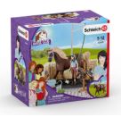 schleich® 42438 Horse Club Waschplatz mit Horse Club Emily   Luna