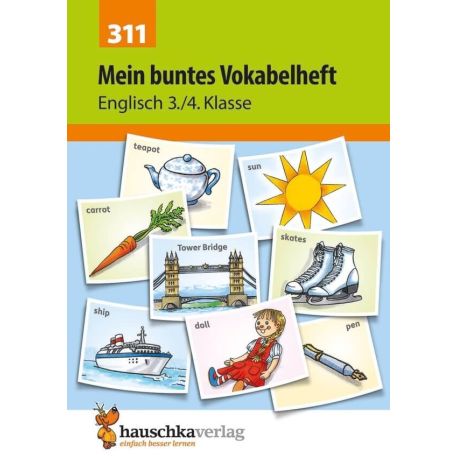 Mein buntes Vokabelheft. Englisch 3./4. Klasse. Ab 8 Jahre., sortiert