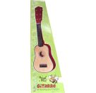 Boogie Bee Holzgitarre mit 6 Saiten, 55 cm