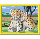 Ravensburger CreArt 28486 - Kleine Leoparden - Malen nach Zahlen für Kinder ab 9 Jahre
