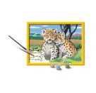 Ravensburger CreArt 28486 - Kleine Leoparden - Malen nach Zahlen für Kinder ab 9 Jahre