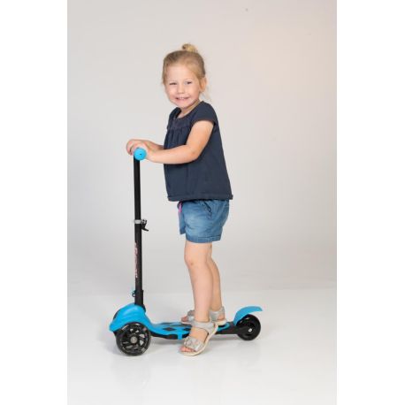 New Sports 3-Wheel Scooter Blau, 120 mm, ABEC 7