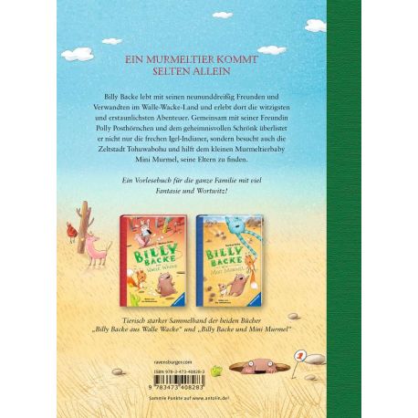 Das große Buch von Billy Backe. Band 1 + Band 2 als Sammelband, Vorlesebuch für die ganze Familie!