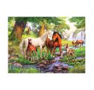 Ravensburger 12904 Puzzle Wildpferde am Fluss 300 Teile