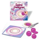 Ravensburger Spiral-Designer Girls 29027, Zeichnen lernen für Kinder ab 6 Jahren, Zeichen-Set mit Schablonen für farbe