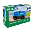 33130 BRIO Blaue Batterie Frachtlok