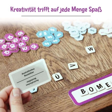 Ravensburger 26837 - Krazy Wordz - Gesellschaftsspiel für die ganze Familie, Spiel für Erwachsene und Kinder ab 10 Jah