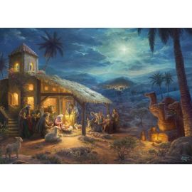 Schmidt Spiele Puzzle Thomas Kinkade, Spirit, Die Geburt, 1000 Teile