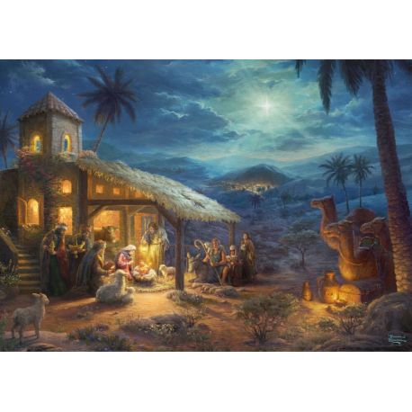 Schmidt Spiele Puzzle Thomas Kinkade, Spirit, Die Geburt, 1000 Teile