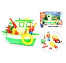 Sam Charlies Fischerboot mit Figur