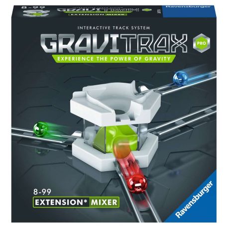 Ravensburger GraviTrax PRO Erweiterung Mixer - Ideales Zubehör für spektakuläre Kugelbahnen, Konstruktionsspielzeug fü