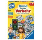 Ravensburger Lernspiel Rund um den Verkehr 24997, Kinderspiel, ab 5 Jahren, für 2-4 Spieler