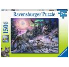Ravensburger 12908 Puzzle Nordwölfe 150 Teile XXL