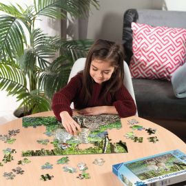 Ravensburger Kinderpuzzle - 12941 Flauschige Freundschaft - Lama-Puzzle für Kinder ab 6 Jahren, mit 100 Teilen im XXL-