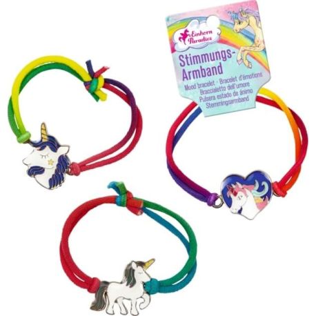 Stimmungsarmband Einhorn-Paradies, sort. (one size)