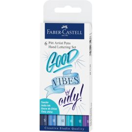 Faber-Castell Tuschestift Pitt Artist Pen Lettering 6x Faber-Castell