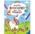 Ravensburger Mein liebstes Einhörner-Mal- und Rätselbuch ab 6 Jahre, Malbuch für Mädchen und Jungen