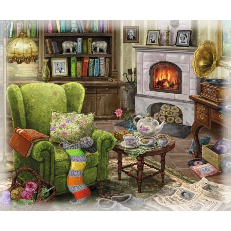 Ravensburger 16878 Puzzle Im Gutshaus Wohnzimmer 99 Teile