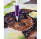 DIAMOND DOTZ Original Diamond Painting Hang in there 81 x 28 cm 9.425 Diamant Mosaiksteine Kreativset für Erwachsene u
