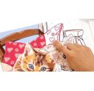 Ravensburger CreArt 28342 - Zwei Schmusekätzchen - Malen nach Zahlen Katzen für Kinder ab 9 Jahre