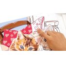 Ravensburger CreArt 28342 - Zwei Schmusekätzchen - Malen nach Zahlen Katzen für Kinder ab 9 Jahre
