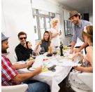Murder Mystery Party Pasta und Pistolen