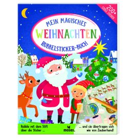 Mein magisches Rubbelsticker-Buch Weihnachten