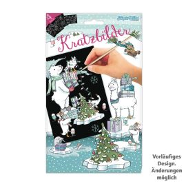 TapirElla Kratzbild Winterzauber, sortiert