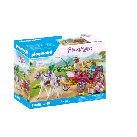 PLAYMOBIL 71846 Kutschfahrt mit Prinzessin und Prinz