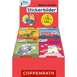 M. 1.Stickerbilder Einh./Dino/Tiere/Fahrz. M-Künstl.,sort.