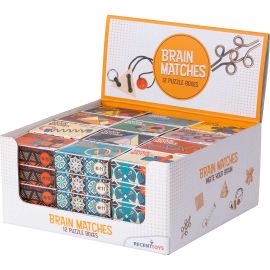 Brain Matches-Thekendisplay (