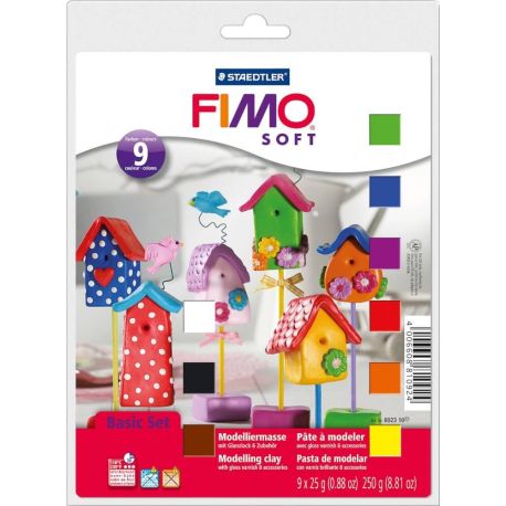 Modelliermasse  FIMO® soft Basis-SetSet Model clay FIMO® soft basic pack