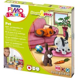 Modelliermasse FIMO® Kids Materialpackung Form   Play PetsSet Model clay FIMO® kids F P pets