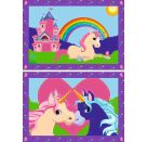 Ravensburger CreArt 27774  - Bunte Einhornwelt  - Malen nach Zahlen Einhorn für Kinder  5-7 Jahre
