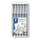 Fasermaler Triplus Color Malve