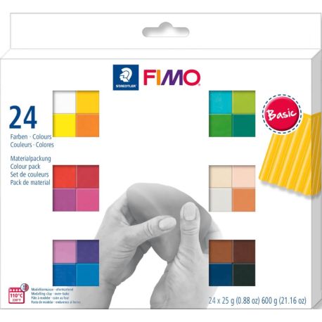 FIMO Soft Colour Pack 24x25g 24 Farben