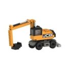 BRIXIES JCB Radbagger 3D Konstruktionsbausatz aus Ministeinen