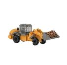 BRIXIES JCB Radladeschaufel 3D Konstruktionsbausatz aus Ministeinen