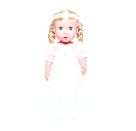 Puppen-Brautkleid Sissi mit Schleier, Gr. 35-45 cm